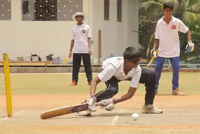 A blind cricket academy with a vision